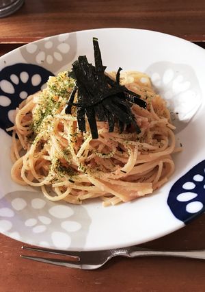 簡単4行めんたいパスタ-レシピのメイン写真