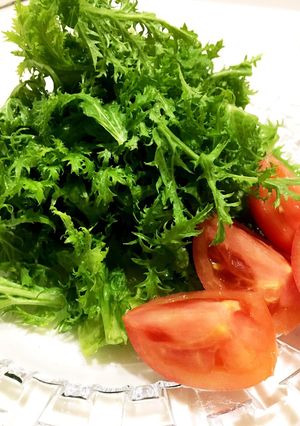 お野菜高騰！な時はわさび菜でお助けサラダ-レシピのメイン写真