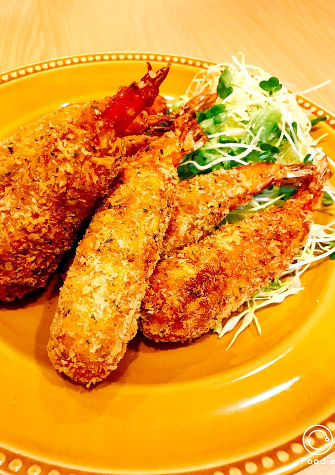 えびのかぼちゃ衣揚げ♪〜カレー風味〜-レシピのメイン写真