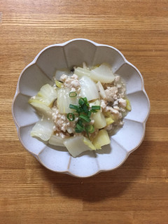 じゃがいもと鶏ミンチのあんかけ-レシピのメイン写真