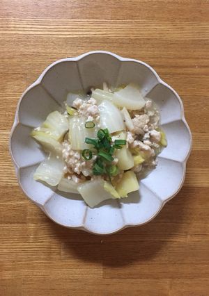 じゃがいもと鶏ミンチのあんかけ-レシピのメイン写真