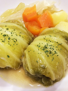 熱々♡ほっこりロール白菜~ポトフ風~-レシピのメイン写真