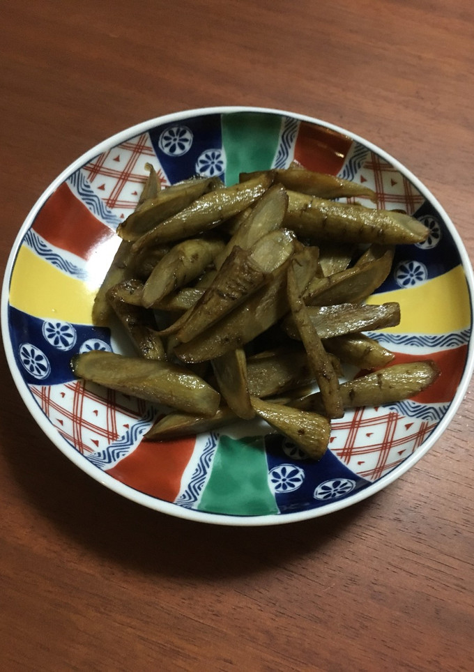 ごぼうだけのきんぴら-レシピのメイン写真