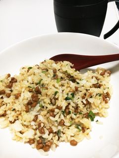 簡単!納豆チャーハン-レシピのメイン写真