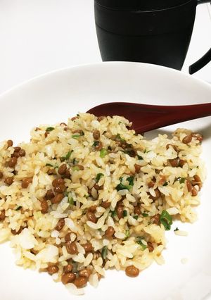 簡単！納豆チャーハン-レシピのメイン写真