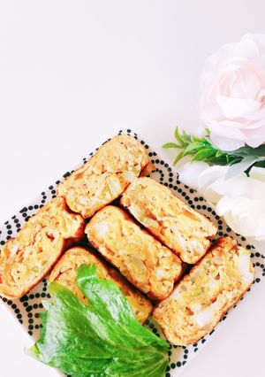 セロリの卵焼き-レシピのメイン写真