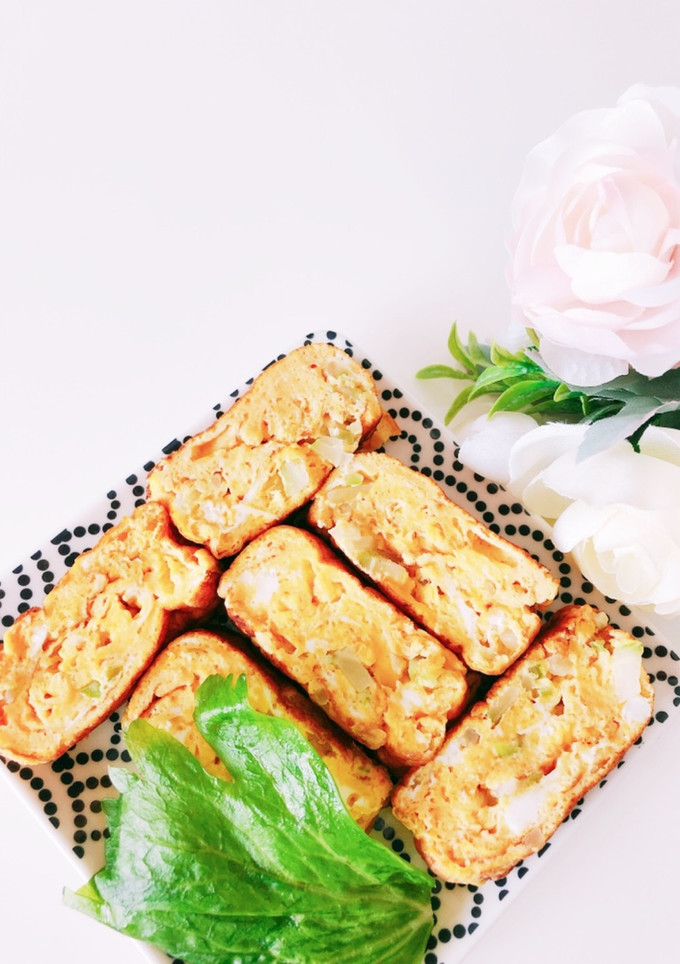 セロリの卵焼き-レシピのメイン写真