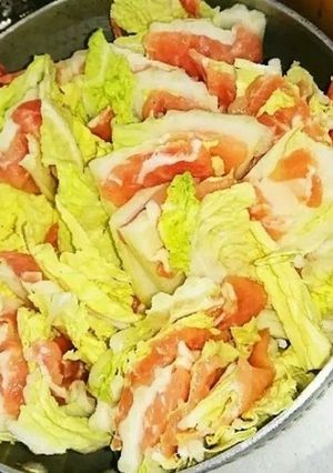 男気あふれる白菜と豚肉のミルフィーユ鍋-レシピのメイン写真