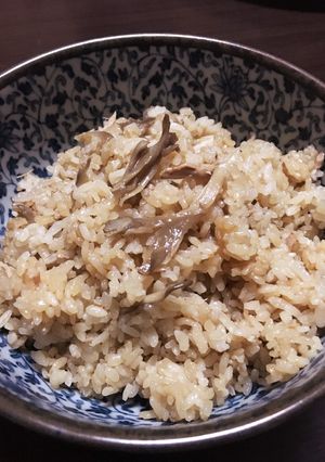 超簡単♡洋風な♪舞茸炊き込みご飯♡-レシピのメイン写真