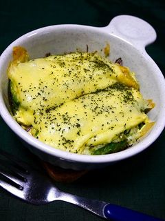 簡単!アボカドとキャベツのチーズ焼き-レシピのメイン写真