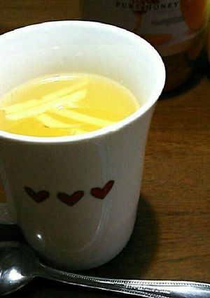 超簡単！生姜入りはちみつれもん-レシピのメイン写真
