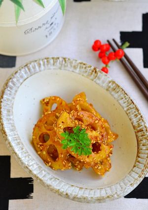 れんこんのカレー炒め【作り置き】-レシピのメイン写真