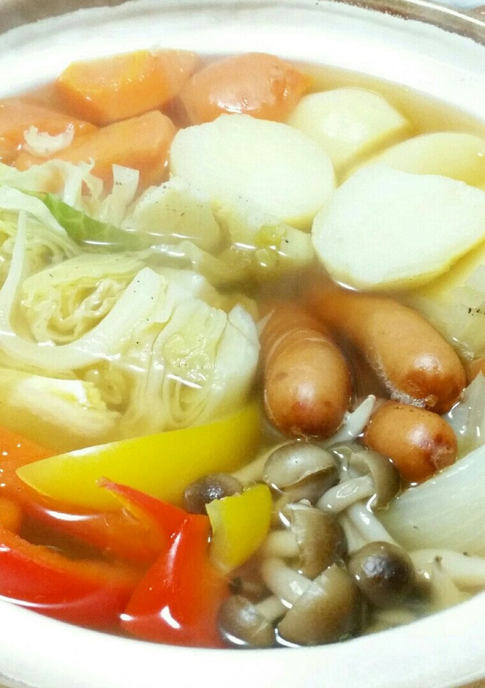 あったか♪土鍋でごろっとポトフ☆-レシピのメイン写真