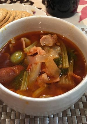 美味すぎるイタリアンなモツ煮-レシピのメイン写真