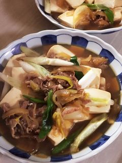 簡単!我が家の肉豆腐(^^)-レシピのメイン写真