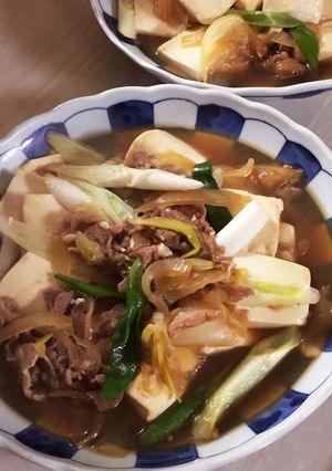 簡単！我が家の肉豆腐(^^)-レシピのメイン写真