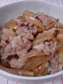 チーズ風☆牛丼屋さんの豚丼!!-レシピのメイン写真