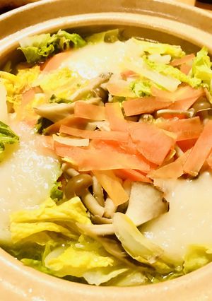 オニオン＆鶏野菜鍋●玉ネギのかくれんぼ鍋-レシピのメイン写真