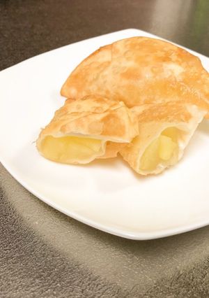 餃子の皮でアップルパイ-レシピのメイン写真