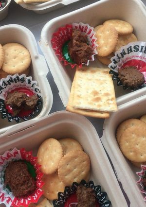 クラッカーwith甘草味噌ディップソース-レシピのメイン写真