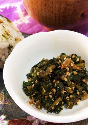 おにぎり、ご飯の友に！ 大根葉のふりかけ-レシピのメイン写真