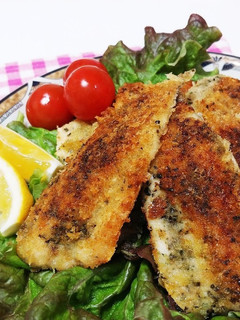 サックサク♡鯵のバジルパン粉焼き-レシピのメイン写真