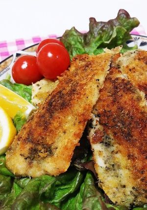サックサク♡鯵のバジルパン粉焼き-レシピのメイン写真