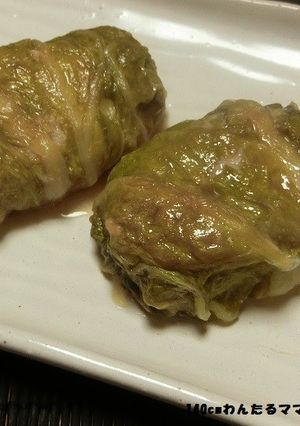 簡単★白菜の豚味噌チーズロール-レシピのメイン写真