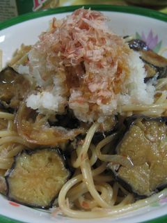 生姜醤油で茄子おろしパスタ-レシピのメイン写真