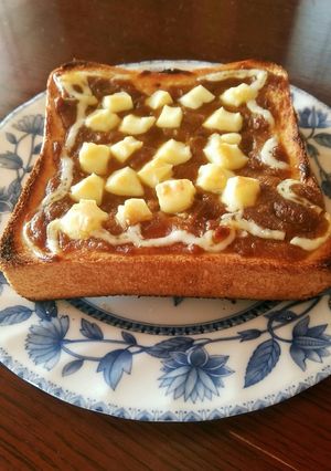 3日目のカレートースト-レシピのメイン写真