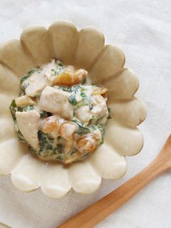 【離乳食完了期】魚となめこの練りごまあえ-レシピのメイン写真