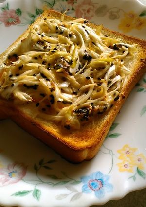 ゴマ葱トースト-レシピのメイン写真