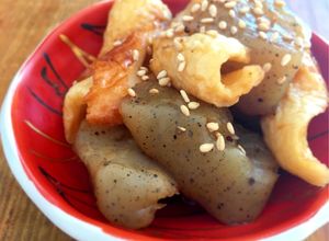 節約副菜♡蒟蒻とちくわの甘辛煮-レシピのメイン写真