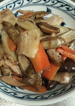 甘辛炒め煮　肉豆腐も-レシピのメイン写真