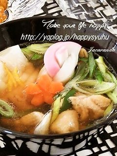 麺つゆde簡単☆お雑煮-レシピのメイン写真