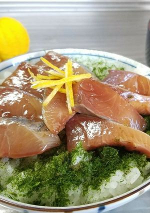 今が旬★ハマチしょうゆ漬け飯‼-レシピのメイン写真