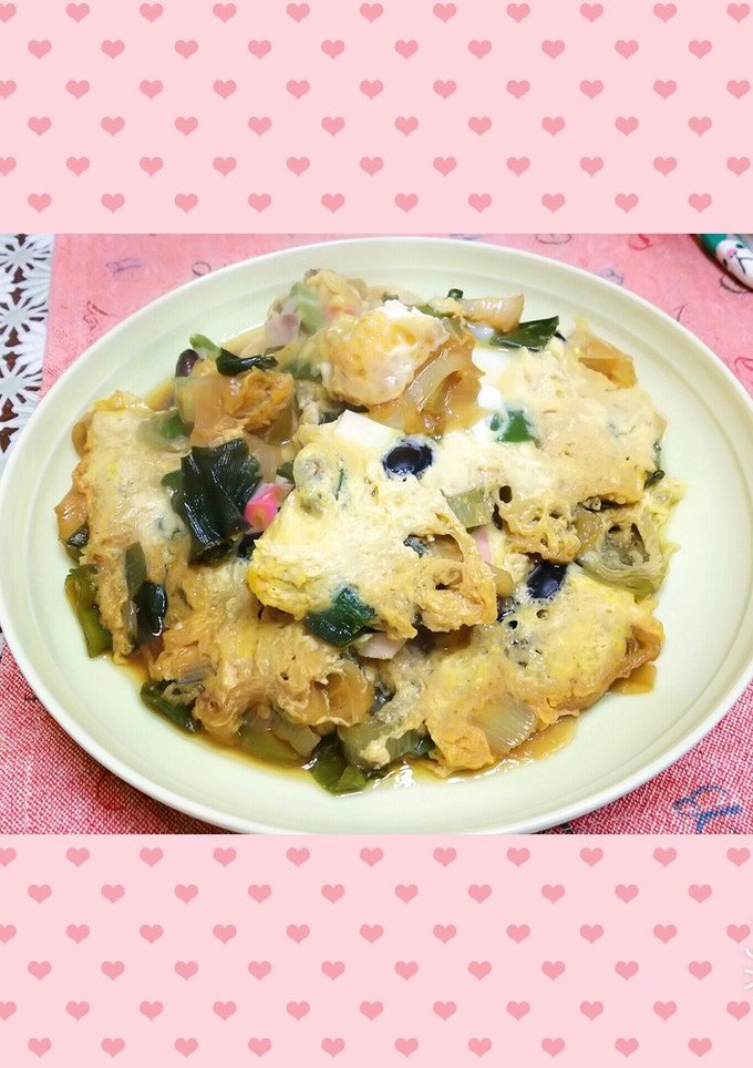 黒豆と蒲鉾の卵煮☆-レシピのメイン写真