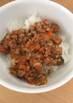 肉みそどんぶり-レシピのメイン写真