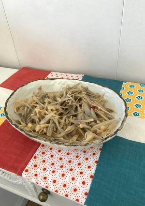 常備菜に!ごぼうとやわらきのきんぴら-レシピのメイン写真