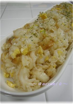 *シンプル♪ちくわチャーハン*-レシピのメイン写真