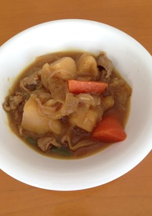 残った肉じゃがアレンジ！カレー肉じゃが-レシピのメイン写真