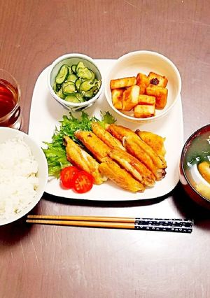 美味♡スパイシー♡手羽中のカレー粉焼き-レシピのメイン写真