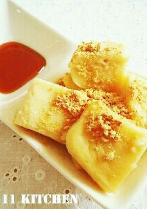 簡単☆豆腐☆スイーツ☆信玄餅風☆ヘルシー-レシピのメイン写真
