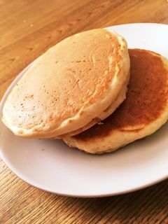 子どもに優しい☆おいしいホットケーキ-レシピのメイン写真