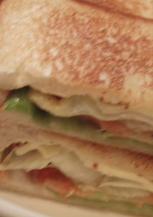 スモークサーモンのサンドイッチ-レシピのメイン写真