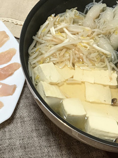 生姜のスープが決め手★鶏しゃぶしゃぶ-レシピのメイン写真