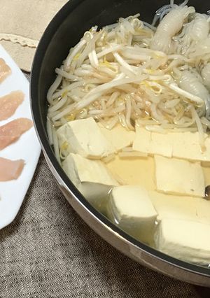 生姜のスープが決め手★鶏しゃぶしゃぶ-レシピのメイン写真