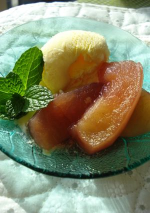 圧力鍋Deりんごの赤ワイン煮　♪♪♪-レシピのメイン写真