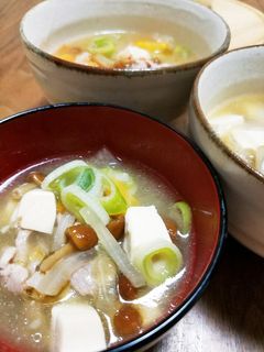 なめこ豚汁-レシピのメイン写真