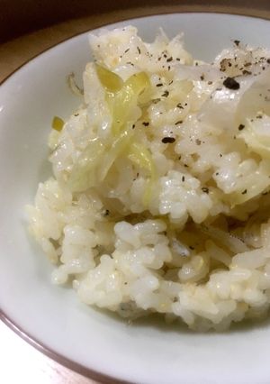 じゃこと長ネギのバターごはん-レシピのメイン写真